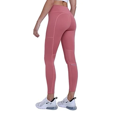 Afbeelding van TCA SuperThermal dameslegging met hoge taille, sport en hardlooplegging, Donker roze