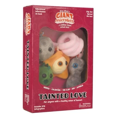Afbeelding van Pluche Microbe: Tainted Love Box by Giant Microbes