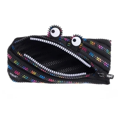 Afbeelding van Zipit Trousse au motif de monstre, arc en ciel