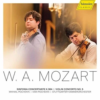 Afbeelding van Stuttgarter Kammerorchester Mozart: W.A.Mozart Sinfonia Concertante, Violinconcerto (CD)