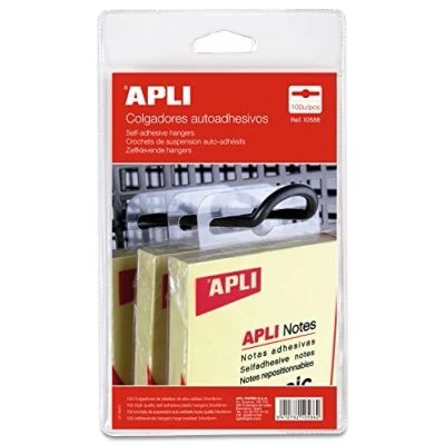 Afbeelding van Hangers Apli Transparant Plastic (100 Stuks)