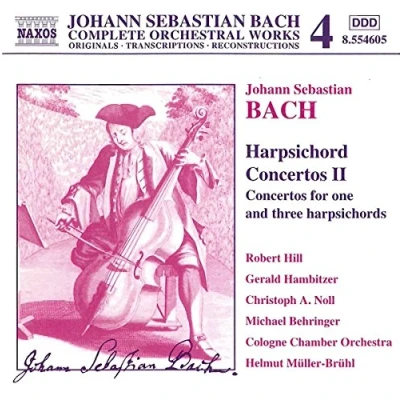 Afbeelding van Cologne Chamber Orchestra, Helmut Müller Brühl J.S. Bach: Harpsichord Concertos II (CD)