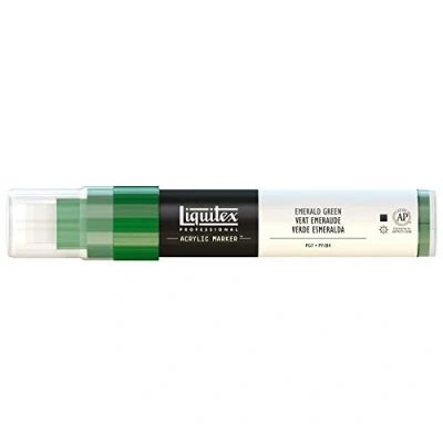 Afbeelding van Liquitex Marker, brede punt, smaragdgroen