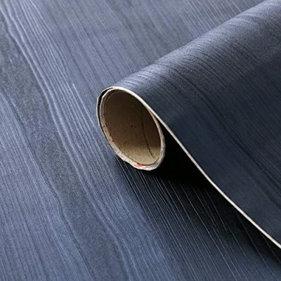 Afbeelding van d c fix, Metaalfolie, motief Quadro, nachtblauw, zelfklevend, rol 67,5 x 150 cm