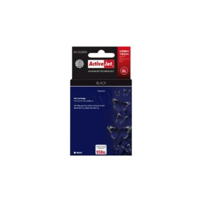 Afbeelding van Activejet AH 950BRX inkt (ter vervanging van HP 950XL CN045AE; Premium; 80 ml; zwart)
