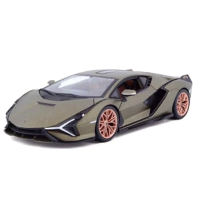 Image de Voiture Bburago 1/24 Lamborghini Sian Fkp 37 Vert