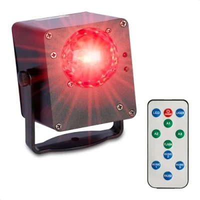 Afbeelding van Ibiza Light TINYLED RGB ASTRO Led effect op accu