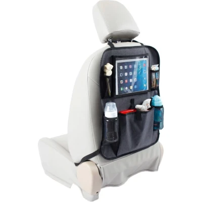 Afbeelding van BabyDan De Luxe Autostoel Organizer Voor Tablet Grijs