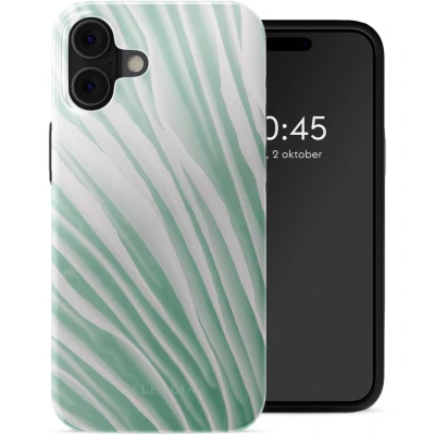 Afbeelding van Selencia Hoesje Geschikt voor iPhone 16 Vivid Backcover MagSafe Nature Grayed Jade