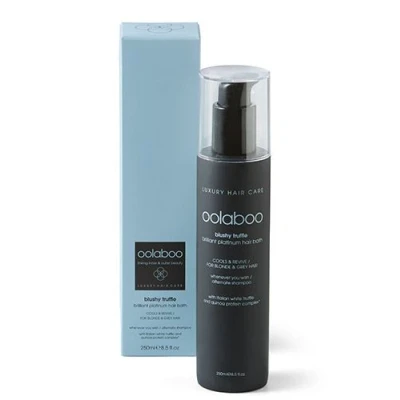 Afbeelding van Oolaboo Blushy Truffle Brilliant Platinum Conditioner 250ml Haibu by Kapperskorting.com