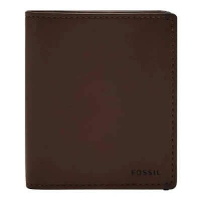 Afbeelding van FOSSIL Portemonnee Joshua Vegan Cactus Bifold Espresso Donkerbruin