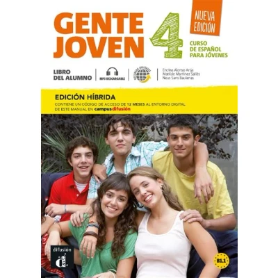 Image de Gente joven N. E. 4 Livre de l&#039;élève Éd. hybride