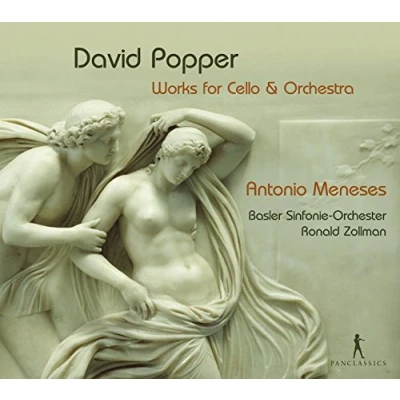 Afbeelding van Antonio Meneses, Basler Sinfonie Orchester, Ronald Zollman Popper: Works For Cello And Orchestra (CD)