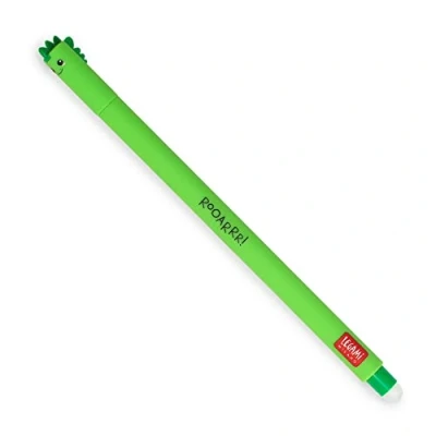 Afbeelding van Legami Uitwisbare Pen Dino Inktkleur Groen Navulbaar Back to School