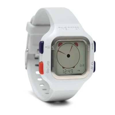 Afbeelding van Time Timer Watch Plus Small (nieuw) kleur Artic White