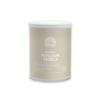 Afbeelding van Mattisson Biologische Psyllium Husk Vezels 90 g