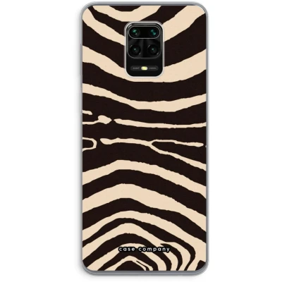 Afbeelding van Case Company® hoesje geschikt voor Xiaomi Redmi Note 9 Pro Arizona Zebra Soft Cover Telefoonhoesje Bescherming aan alle Kanten en Schermrand