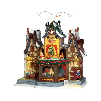 Afbeelding van Holiday hamlet christmas shoppe, with 4.5v adaptor LEMAX