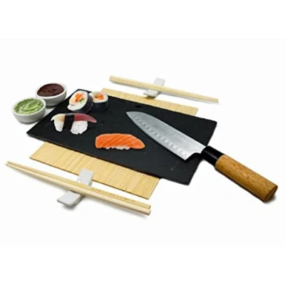 Afbeelding van Nerthus Sushi set met Santokumes (9 delig)