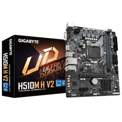 Afbeelding van Gigabyte H510M H V2 Moederbord Socket Intel 1200 Vormfactor Micro ATX chipset Intel® H510 Express
