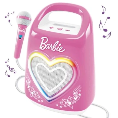 Afbeelding van Speciale Bluetooth luidspreker voor muziek en karaoke met Barbie LISCIANI