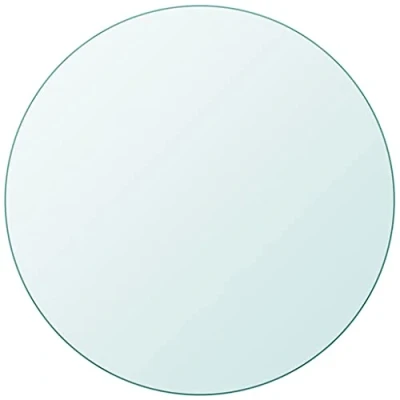 Image de vidaXL Dessus de table ronde en verre trempé 300 mm243624