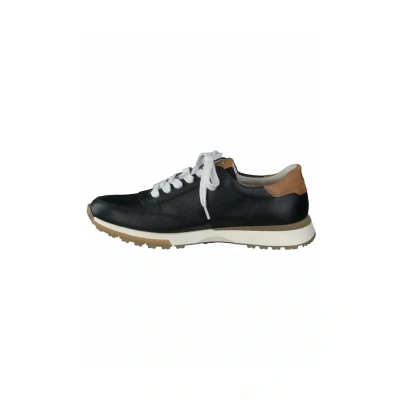 Afbeelding van Paul Green Sneakers laag, Dames, Maat: 36, Black cuoio Leer