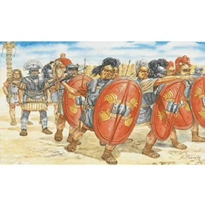 Afbeelding van 1:72 Italeri 6021 Roman Infantry II I centuries BC Plastic Modelbouwpakket