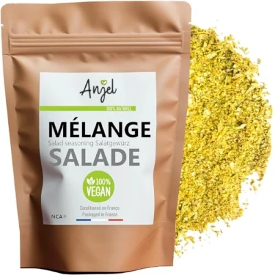 Image de Savoureux Mélange d&#039;Épices Salade Authentique 100g Assaisonnement Frais pour Sublimer vos Salades Explosion de Saveurs avec des Ingrédients Naturels NCA