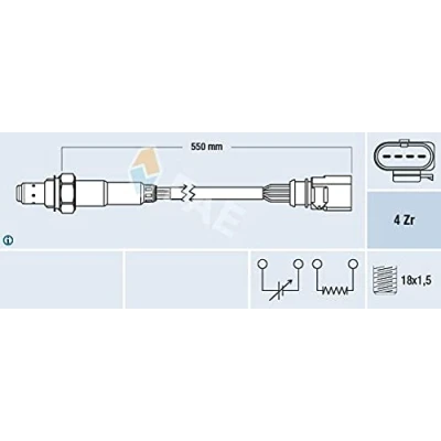 Afbeelding van Fae Lambda sonde 77439