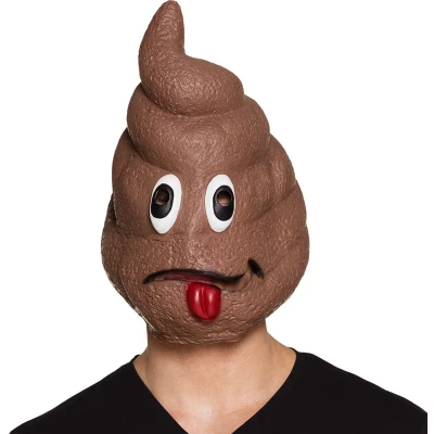 Afbeelding van Boland Latex masker Shithead Volwassenen Grappig Fout