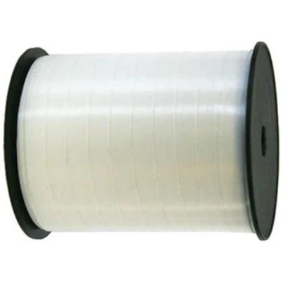 Image de Folat ruban de fête 10 mm polyester blanc 250 m