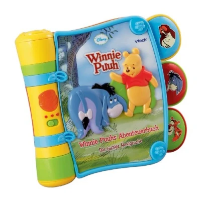 Afbeelding van Vtech 80 119104 Winnie De Poeh Adventure Book grappige honingjacht