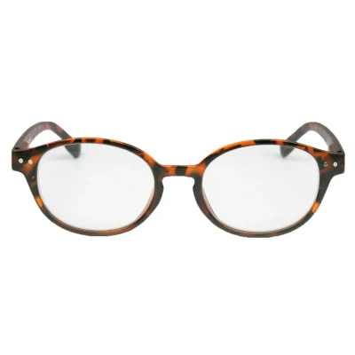 Afbeelding van Melleson Optics Leesbril +2.50 Mat Havanna Rond