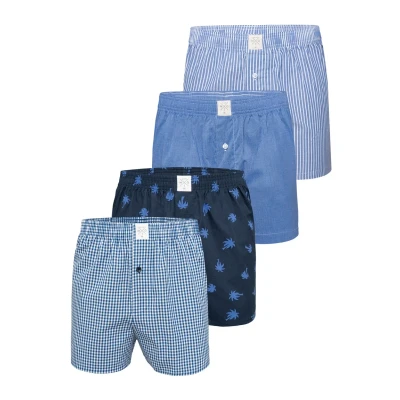 Afbeelding van MG 1 4PACK MG1 Boxershort, Heren, Maat: Medium, Blue