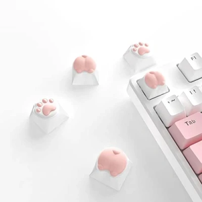 Afbeelding van MAMBASNAKE Set van 4 fantasierijke toetsen PBT en sponsrubber met MX schakelaars, Cherry/Gateron/Kailh (4 + toetsonttrekker)