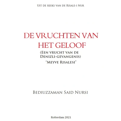 Afbeelding van Risale i Nur De vruchten van het geloof