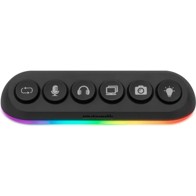 Afbeelding van Streamplify HUB DECK 5 RGB controller Zwart,