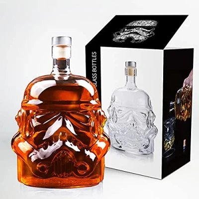 Afbeelding van Wijnkaraf, likeur, whisky, bourbon, cognac, 750 ml
