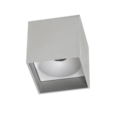 Afbeelding van Artdelight Plafondlamp Brock Aluminium led 7W 2700K IP20 Dimbaar &gt; spot verlichting opbouwspot plafonniere mat staal lamp