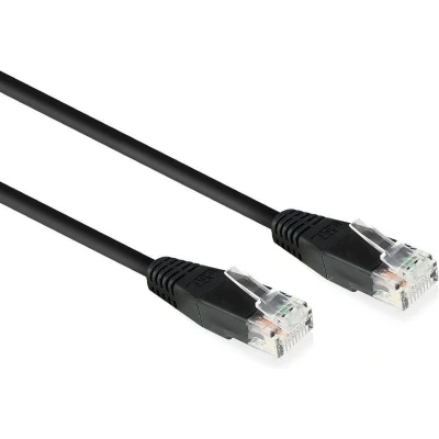 Afbeelding van ACT AC4015 Zwarte U/UTP CAT6 Netwerkkabel 15 meter