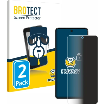 Afbeelding van BROTECT privacy screenprotector voor Samsung Galaxy A52 5G Folie Beschermfolie Blauwlichtfilter (2 Stuks)