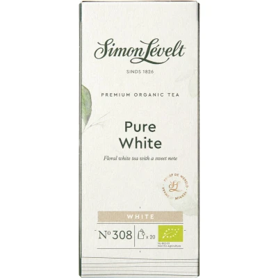 Afbeelding van Simon Lévelt Pure White 20 builen Witte thee