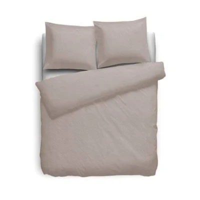 Afbeelding van Elegance Dekbedovertrek Flanel Uni taupe 240x200/220