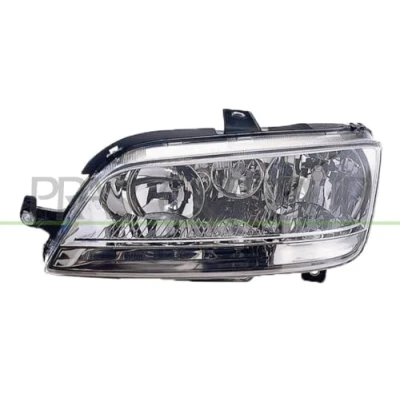 Afbeelding van PRASCO FT3524924 Koplampen Links H7/H1/H1 wit, Transparent Met mistlampen voor rechtsrijdend verkeer elektromotor