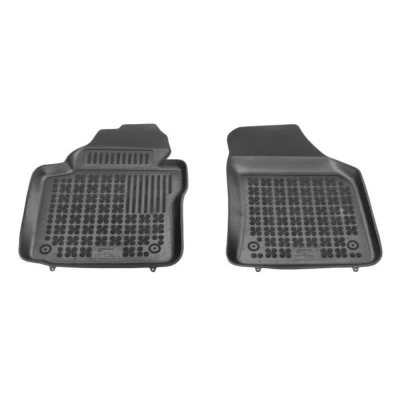 Afbeelding van REZAW PLAST 200107P Vloermatset Rubber Voor 2 Zwart Op maat gemaakt VOLKSWAGEN: Caddy 3