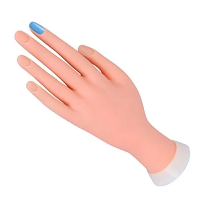 Afbeelding van Hand voor het oefenen van nagels, gewrichten, hand, zacht, manicure, exposant, email, zonder nagels