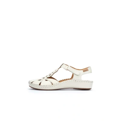 Afbeelding van Pikolinos Bandschoenen Vallarta 655 0703 Nata Wit