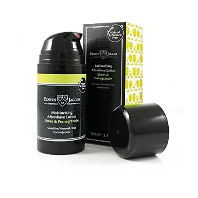 Afbeelding van Edwin Jagger Soaps &amp; Creams Limes Pomegranate Moisturising Aftershave Lotion Melk 100 ml
