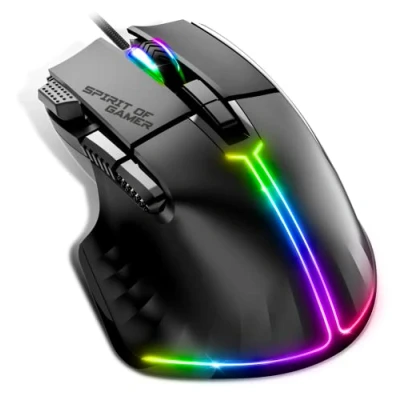 Afbeelding van Muis Spirit of Gamer Souris Pro M5 Zwart